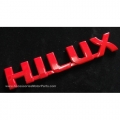 LOGO " HILUX " Red " 